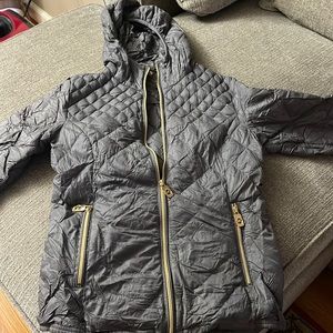 Michael Kors packable puff jacket.